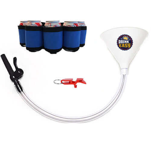 Beer Funnel Party Pack – Funnel, Shotgun Key Chain & Beer Belt