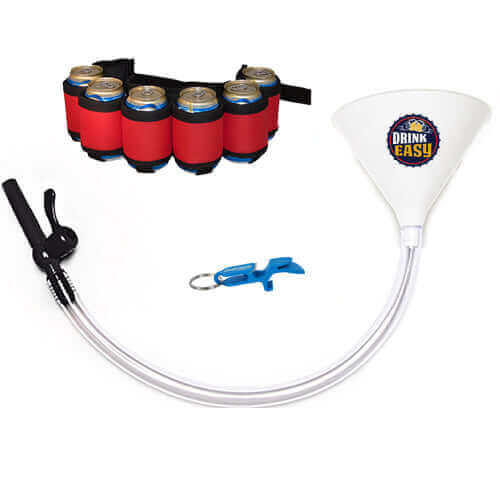 Beer Funnel Party Pack – Funnel, Shotgun Key Chain & Beer Belt