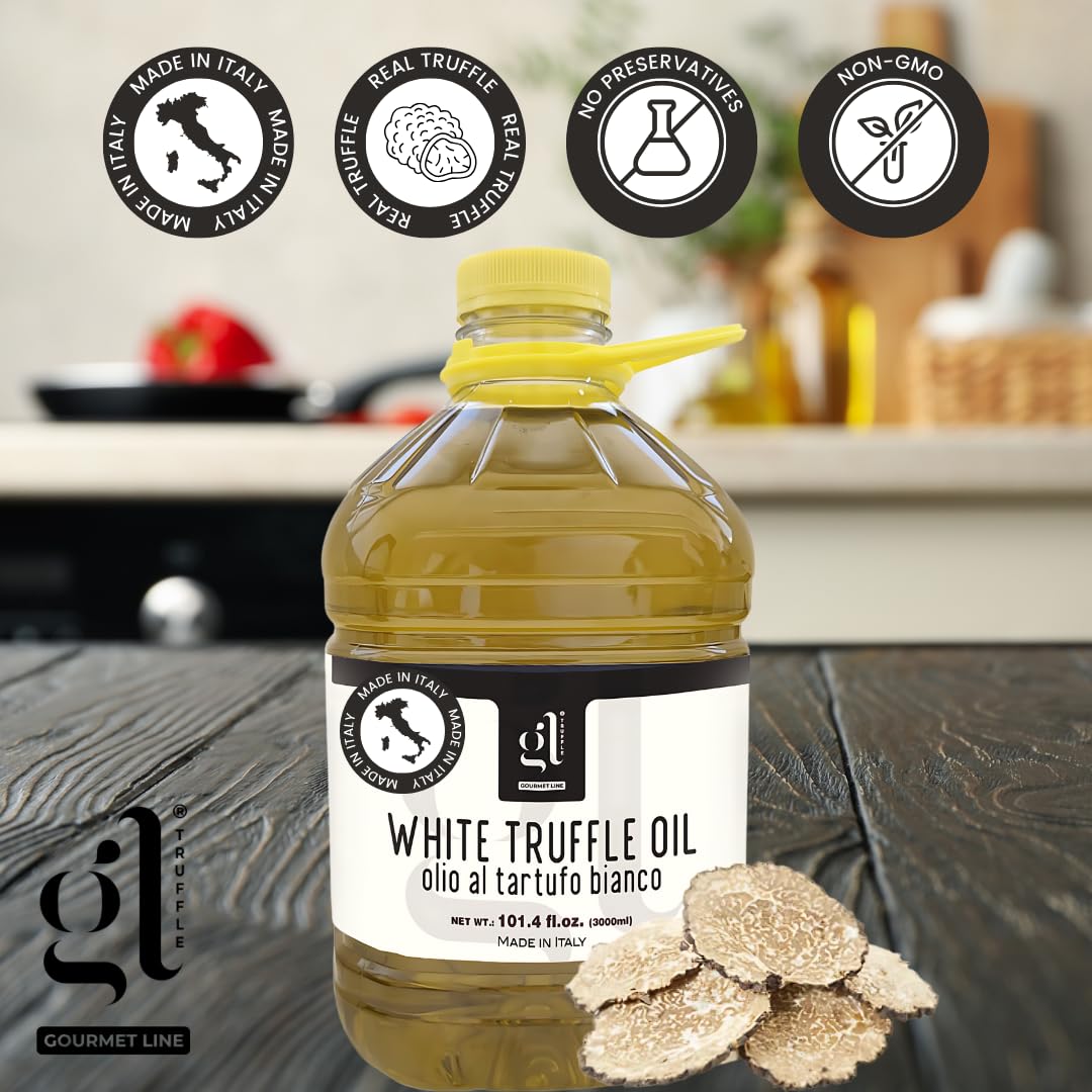 White Truffle Oil Bulk 3 liters (97 fl.oz)