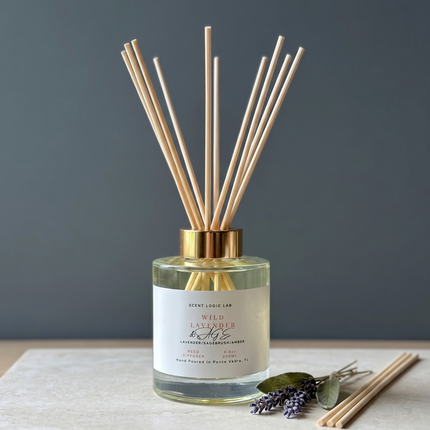 Wild Lavender Reed Diffuser | 100 ml, 200 ml or Both