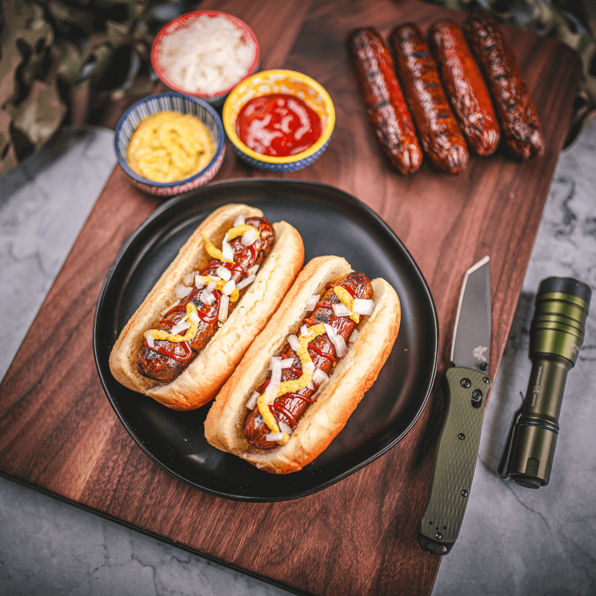 KC Cattle Company World Famous Wagyu Gourmet Hot Dogs