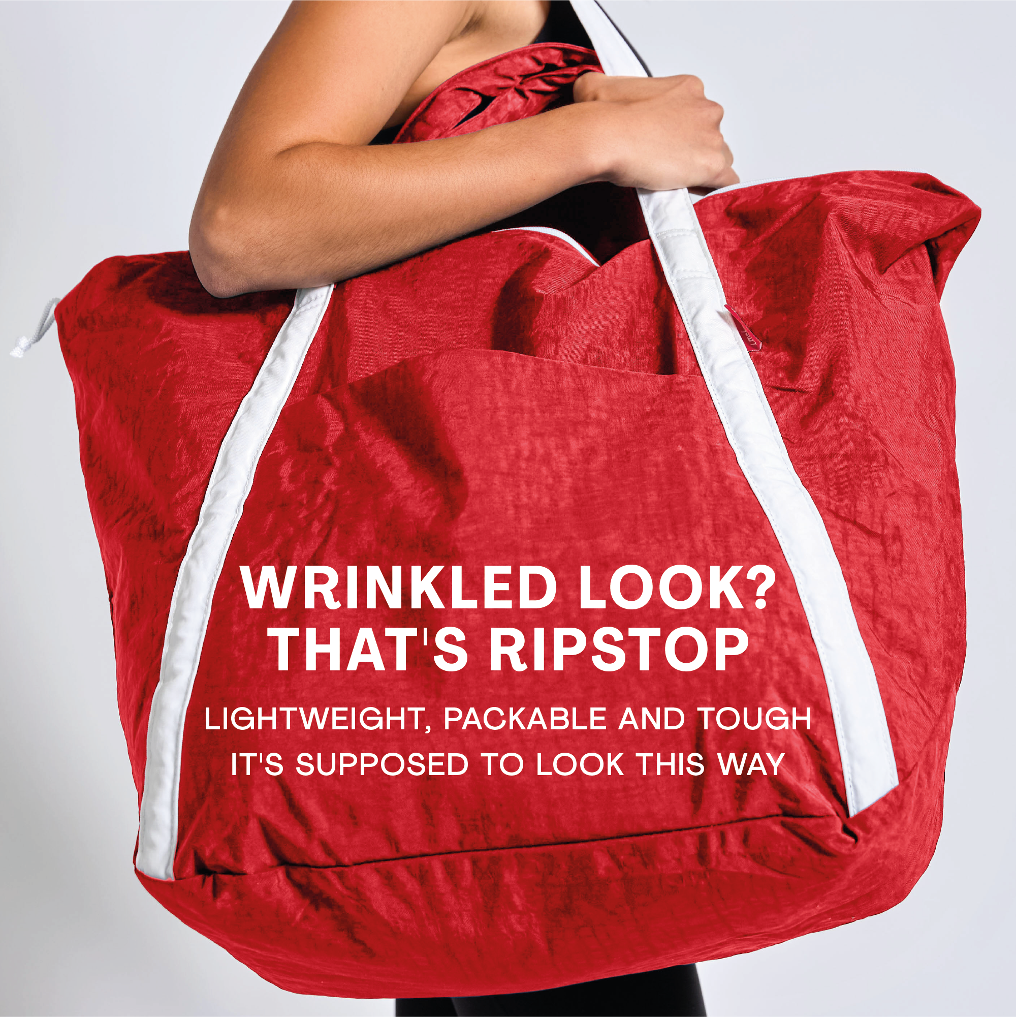 Extra Large Ripstop Nylon Waterproof Beach Bag