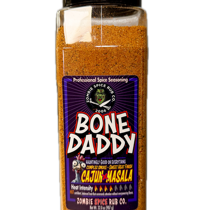 Zombie Spice Rub Co. | Bone Daddy | Go Spice Pouch to Get Hooked | Cajun Meets Masala Will Make Holla Yum