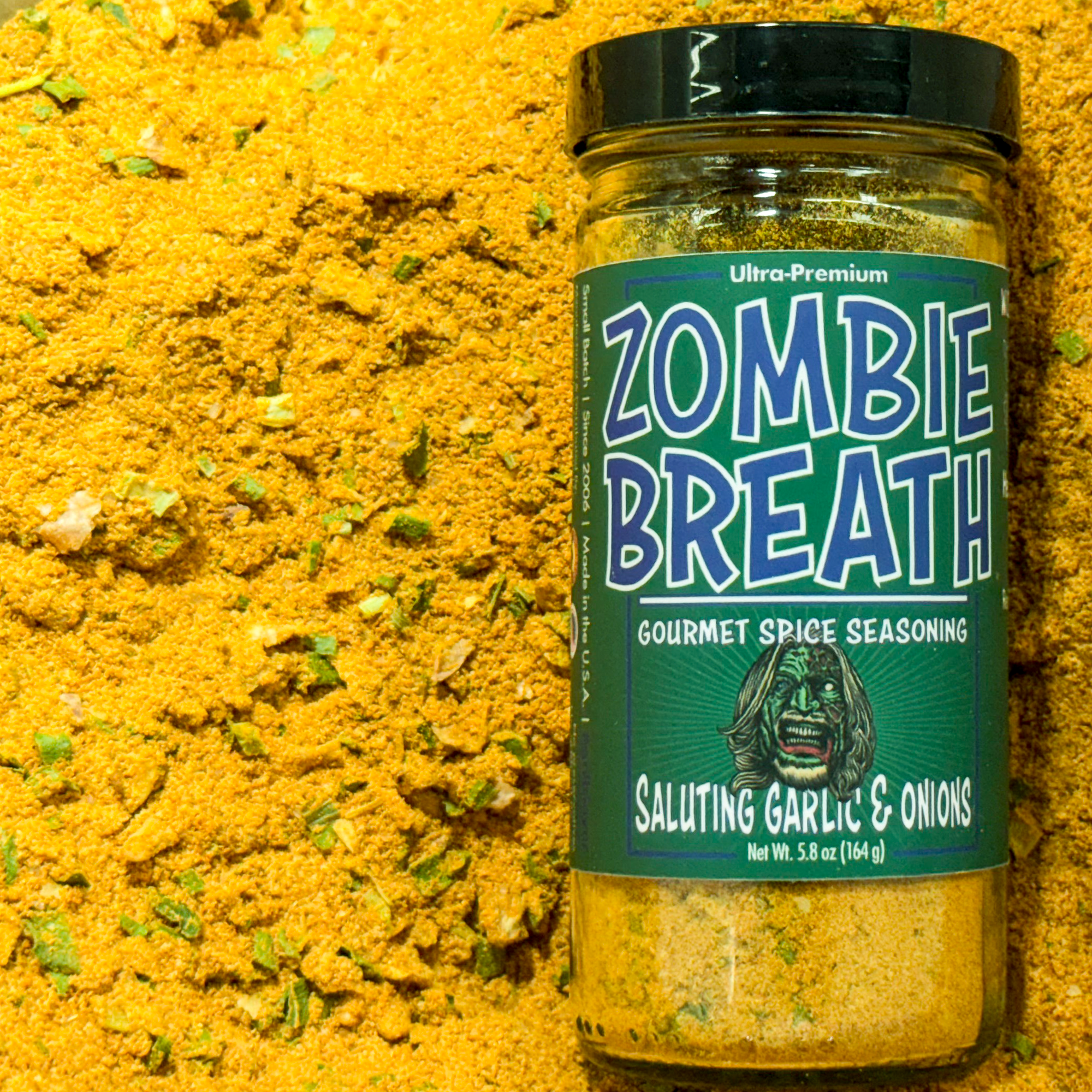 Zombie Breath: All-Purpose Spice Rub Saluting Onion and Garlic Flavors