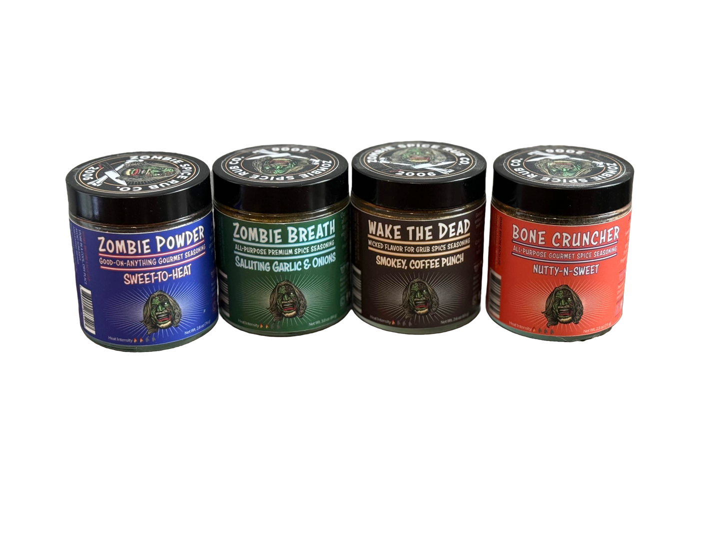 Zombie Spice Rub Starter Pack: All-Purpose Spice Blends for Cooking