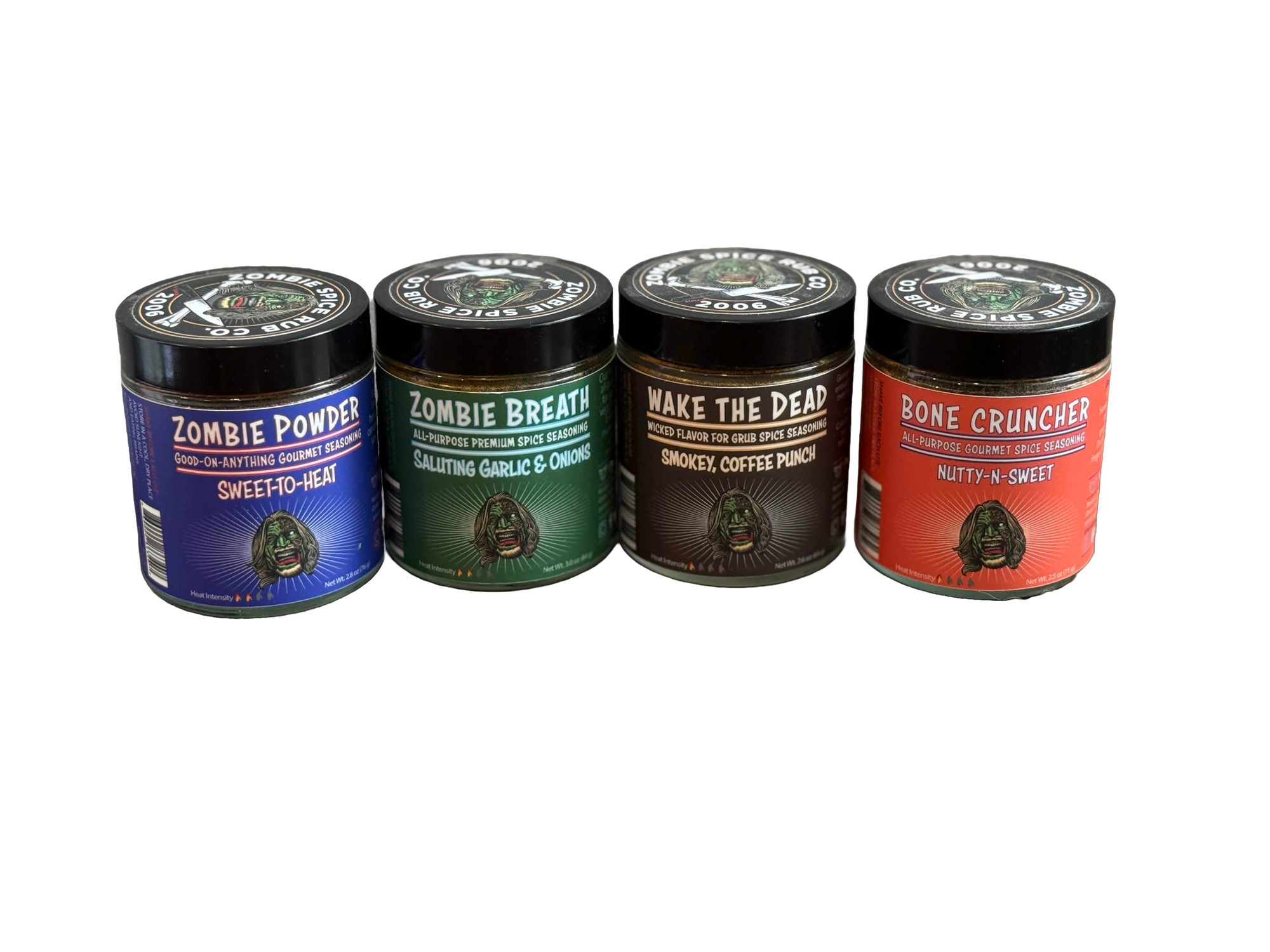 Zombie Spice Rub Starter Pack: All-Purpose Spice Blends for Cooking