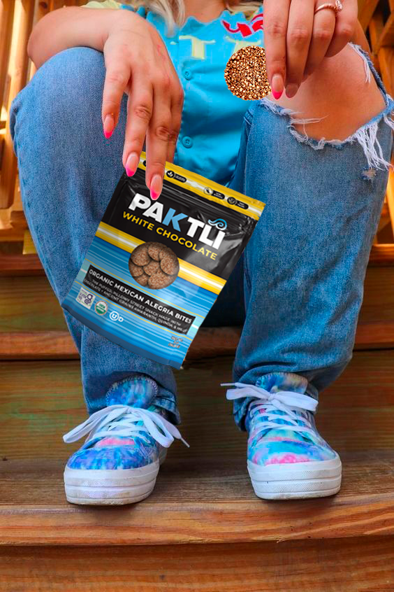 NEW White Chocolate Alegria Bites