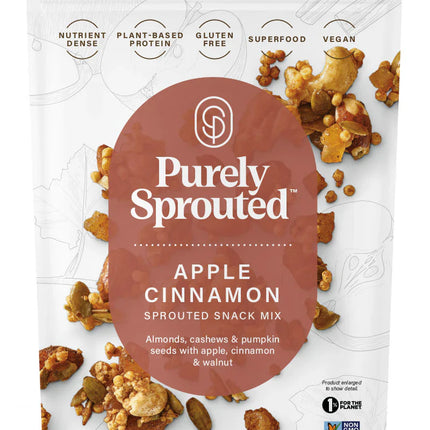 Apple Cinnamon, Sprouted Snack Mix