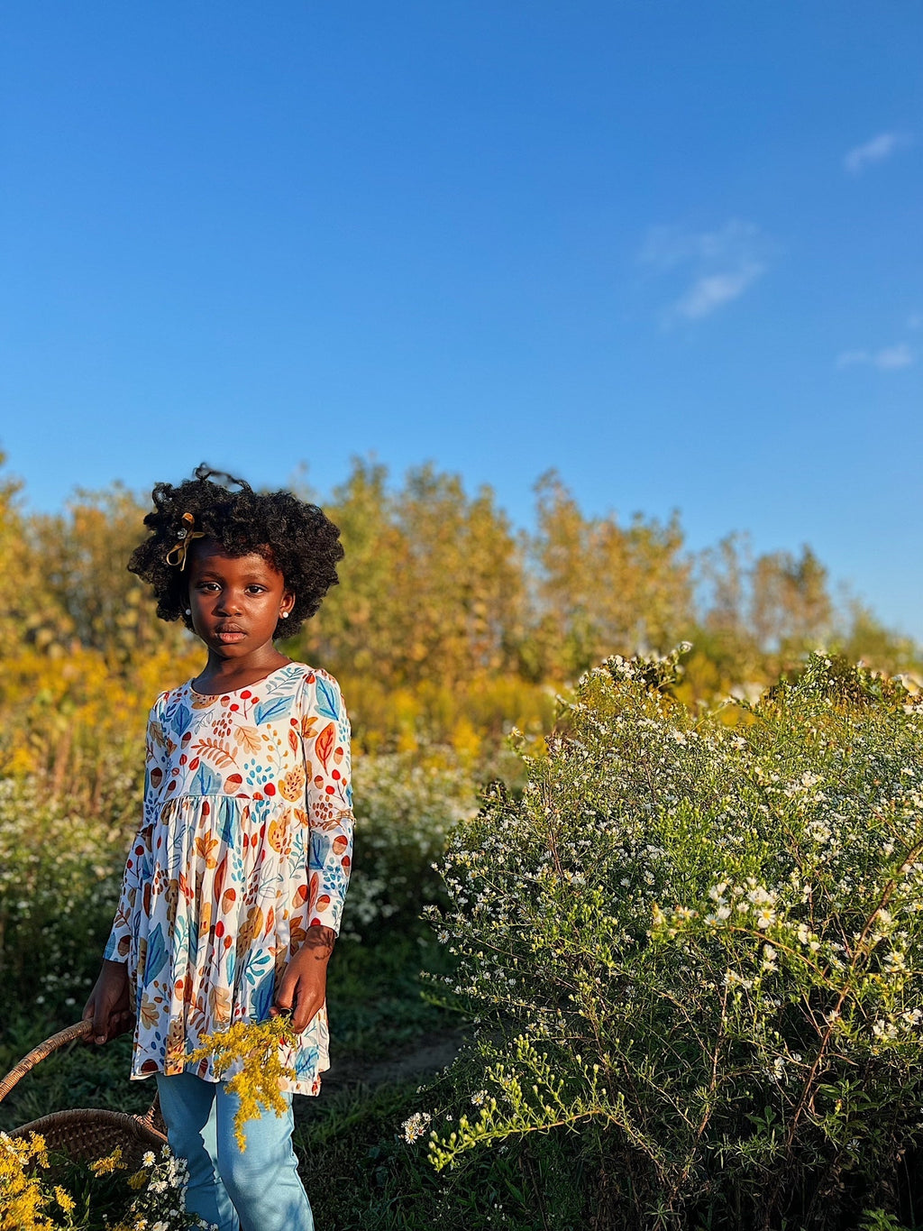 Acorn's Delight Empire Tunic Set With Long Sleeves