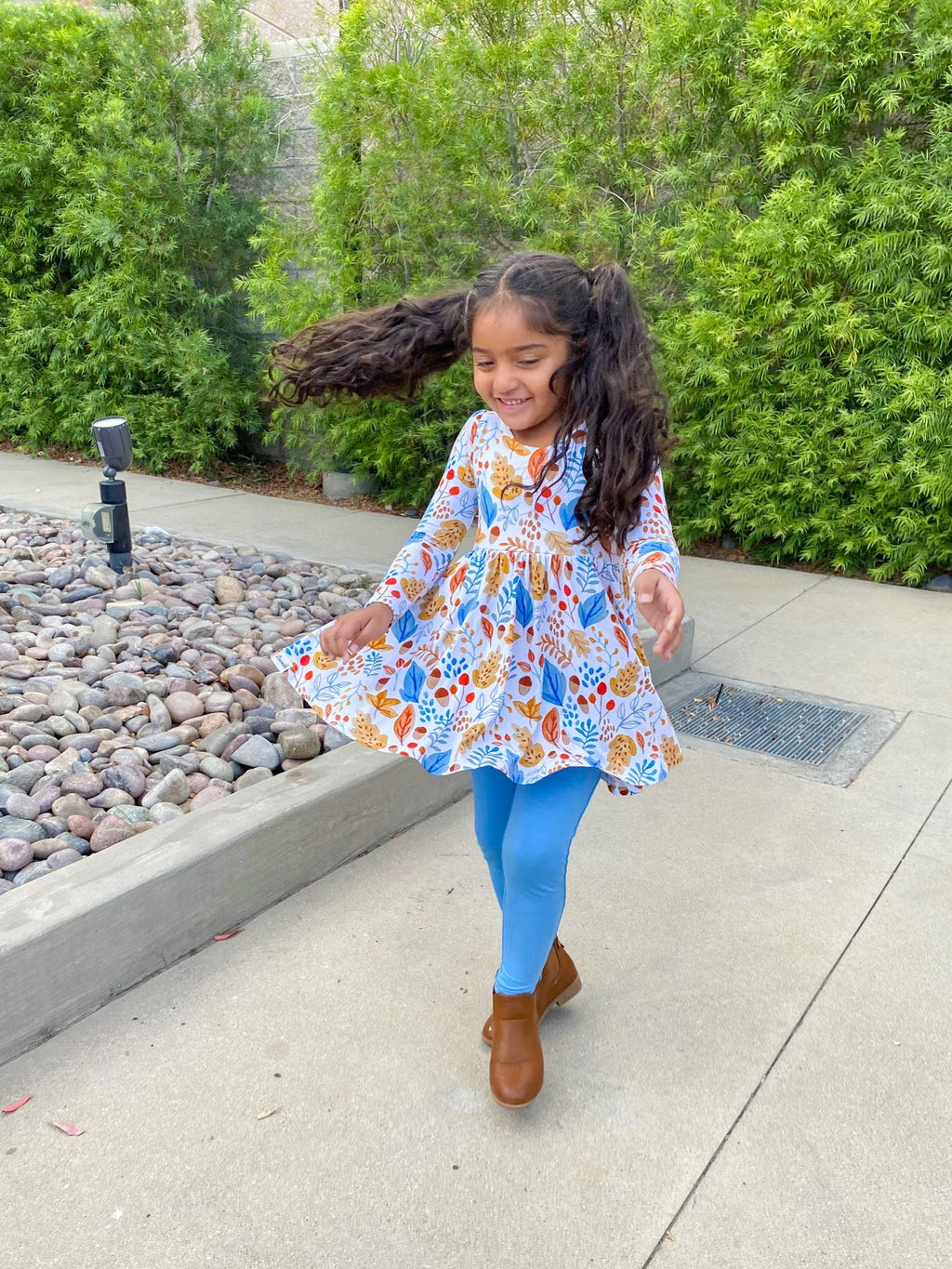 Acorn's Delight Empire Tunic Set With Long Sleeves