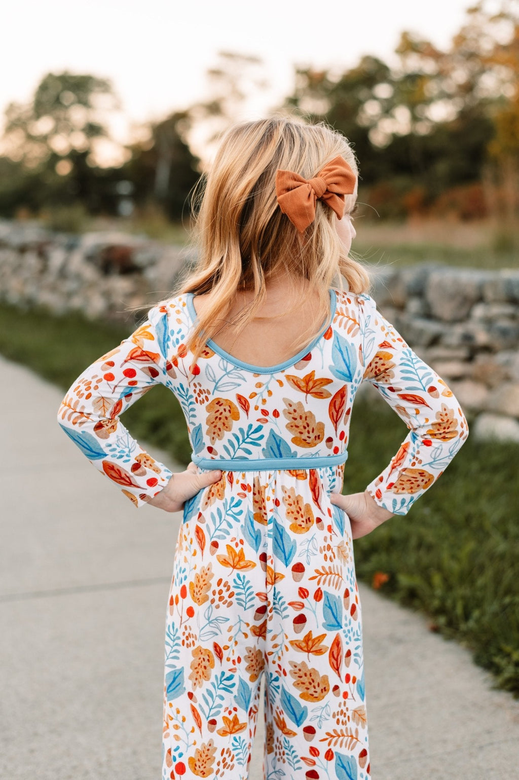 Acorn's Delight Wide Leg Romper