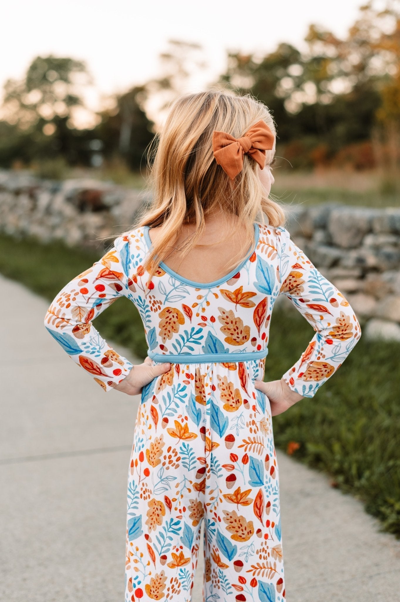 Acorn's Delight Wide Leg Romper