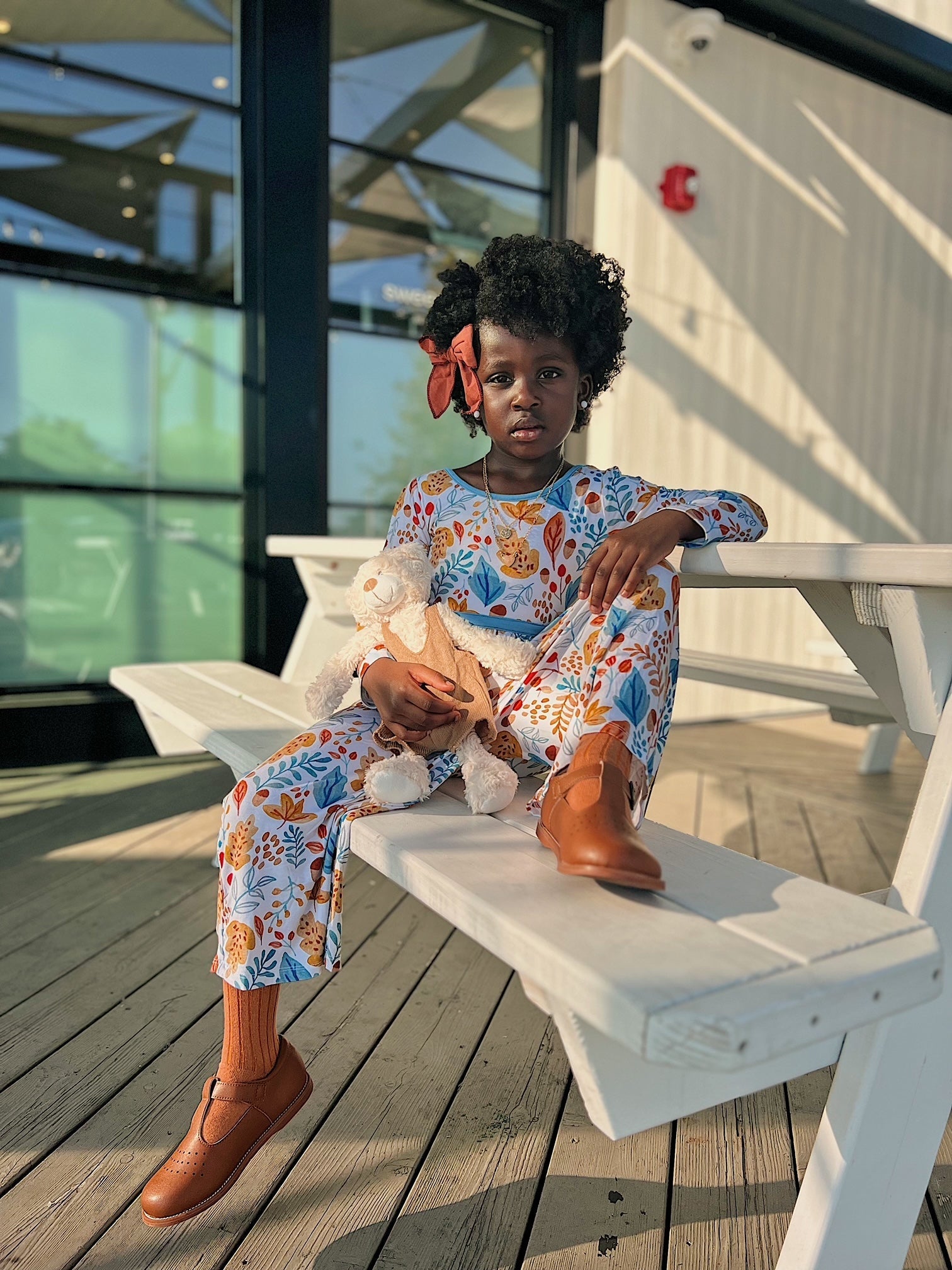 Acorn's Delight Wide Leg Romper