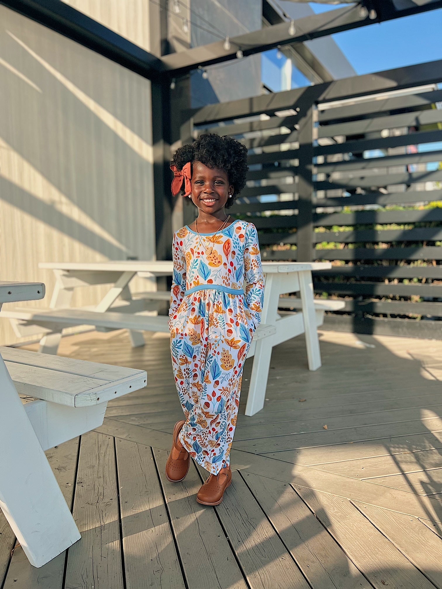 Acorn's Delight Wide Leg Romper