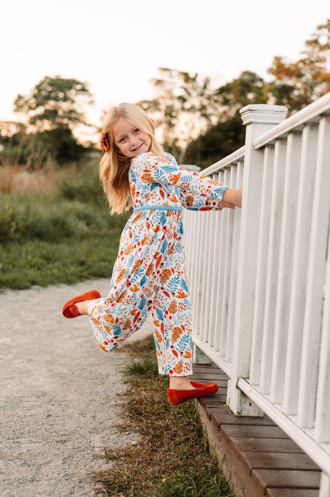 Acorn's Delight Wide Leg Romper