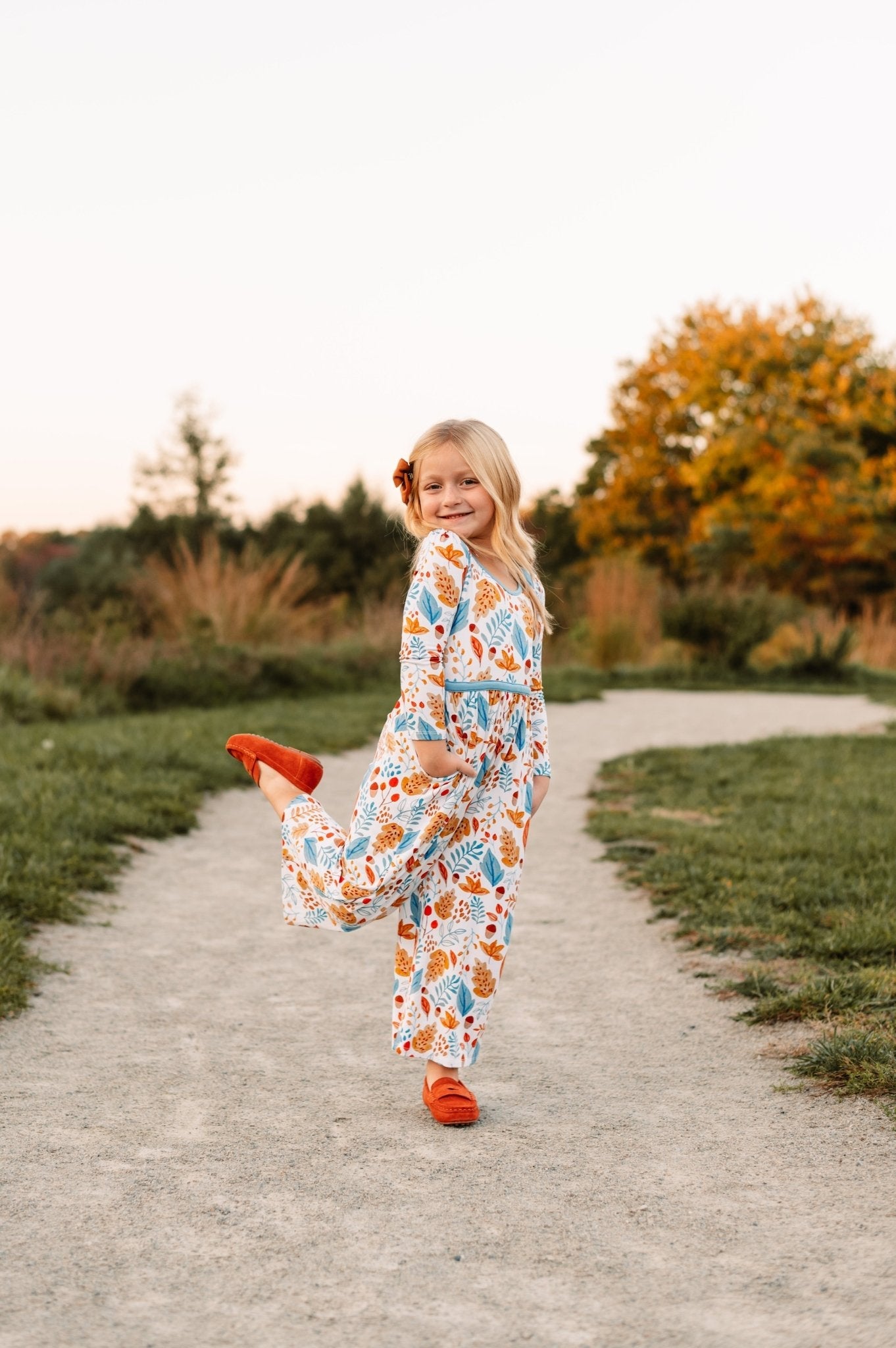 Acorn's Delight Wide Leg Romper