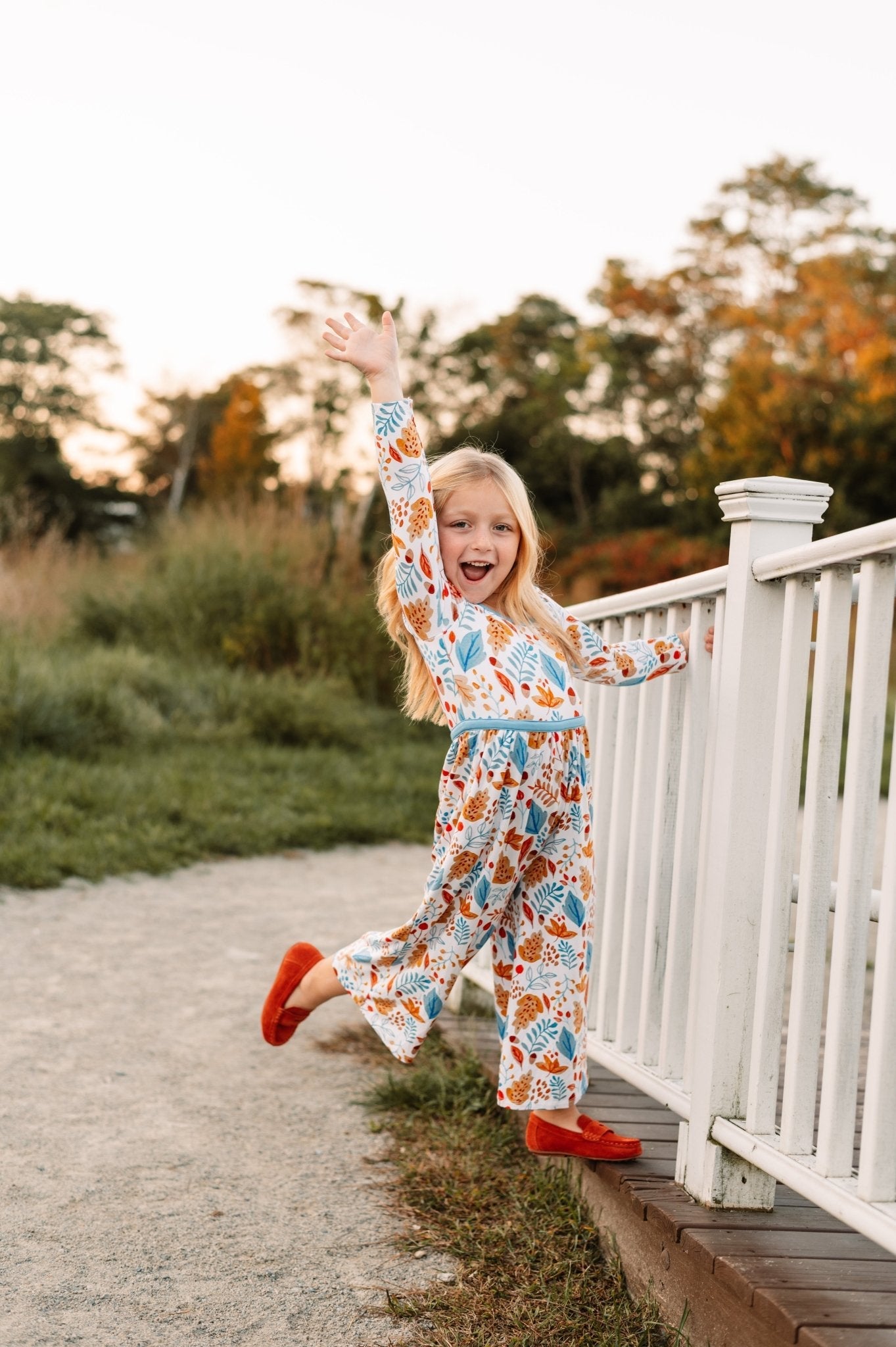 Acorn's Delight Wide Leg Romper