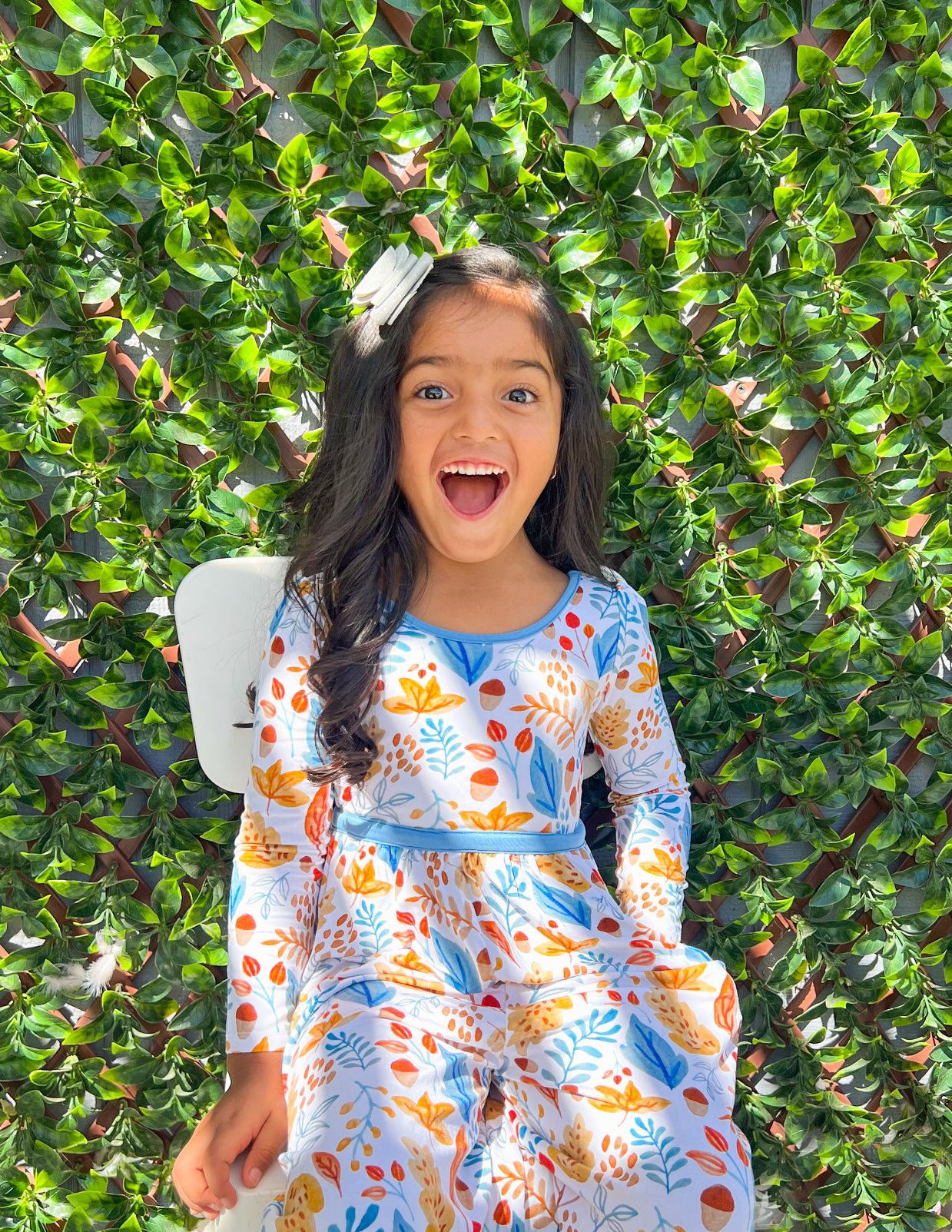 Acorn's Delight Wide Leg Romper