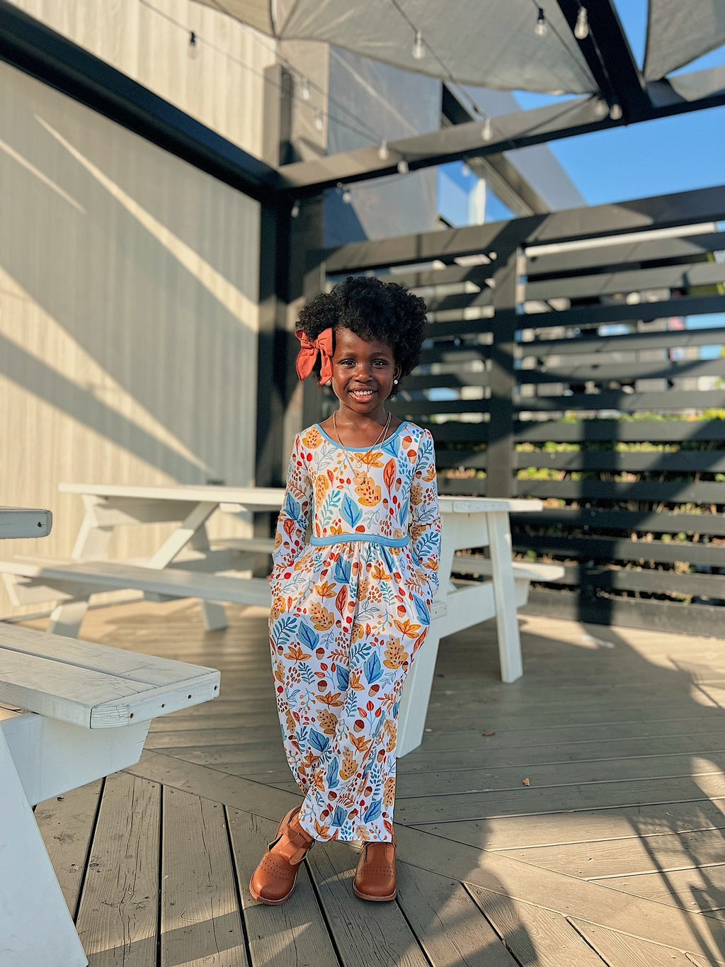 Acorn's Delight Wide Leg Romper