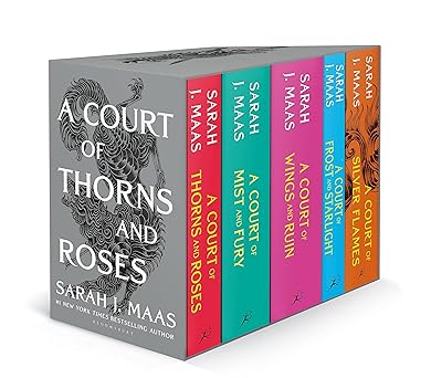 Sarah J. Maas A Court of Thorns and Roses Series 5 book paperback box set