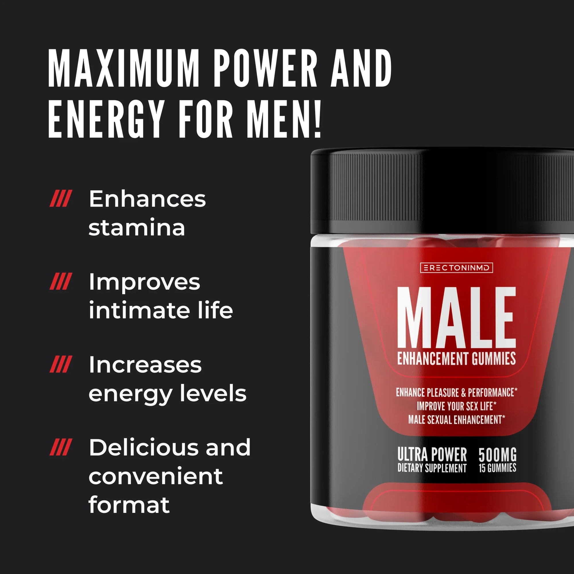 ERECTONINMD Male Enhancement Gummies