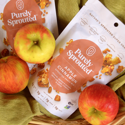 Apple Cinnamon, Sprouted Snack Mix