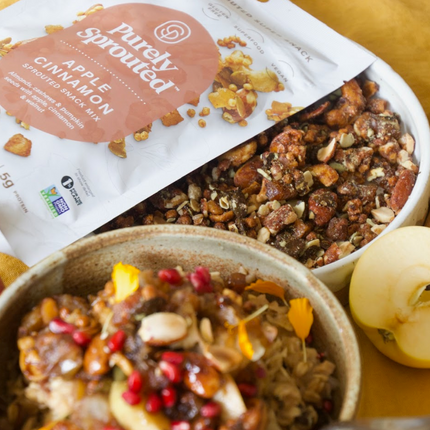Apple Cinnamon, Sprouted Snack Mix