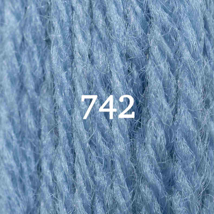Appletons Wool Yarn - Bright China Blue 741-749
