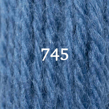 Appletons Wool Yarn - Bright China Blue 741-749