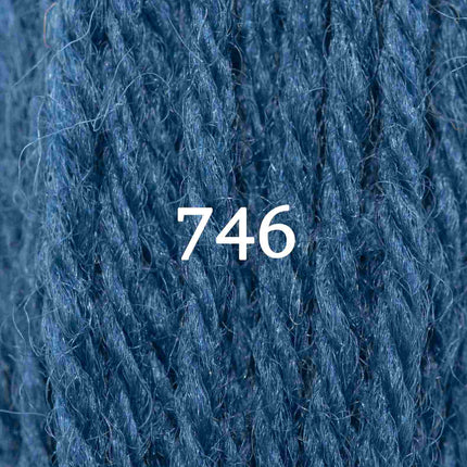 Appletons Wool Yarn - Bright China Blue 741-749