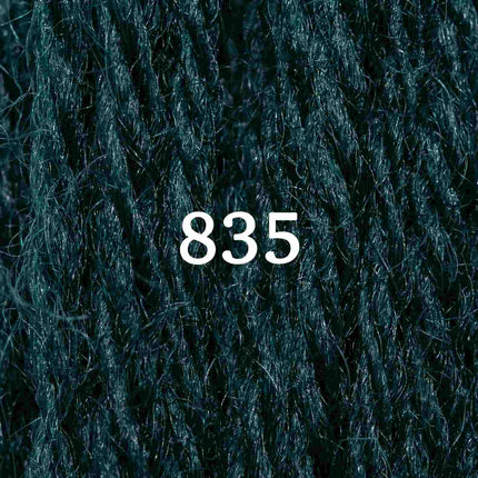 Appletons Wool Yarn - Bright Peacock Blue 831-835