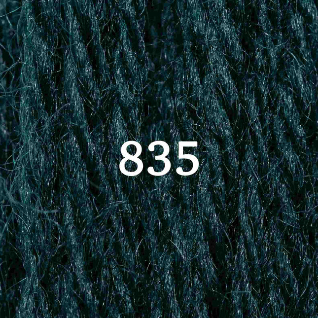 Appletons Wool Yarn - Bright Peacock Blue 831-835