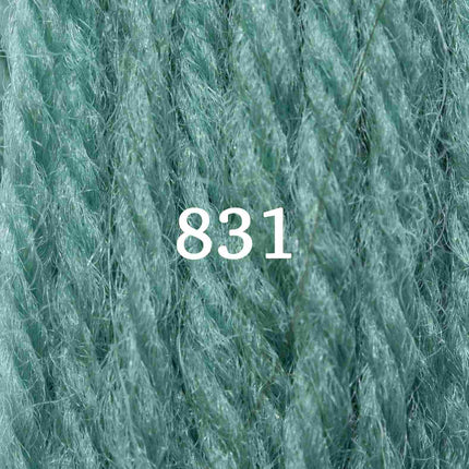 Appletons Wool Yarn - Bright Peacock Blue 831-835