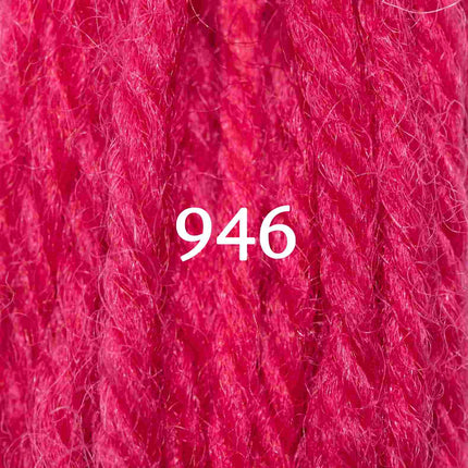 Appletons Wool Yarn - Bright Rose Pink 941 - 948