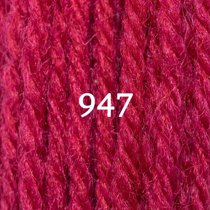 Appletons Wool Yarn - Bright Rose Pink 941 - 948