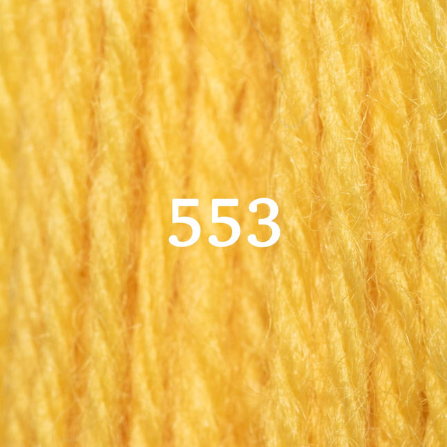 Appletons Wool Yarn - Bright Yellow 551 - 557