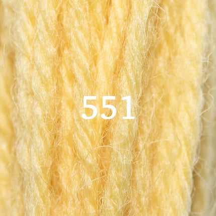 Appletons Wool Yarn - Bright Yellow 551 - 557