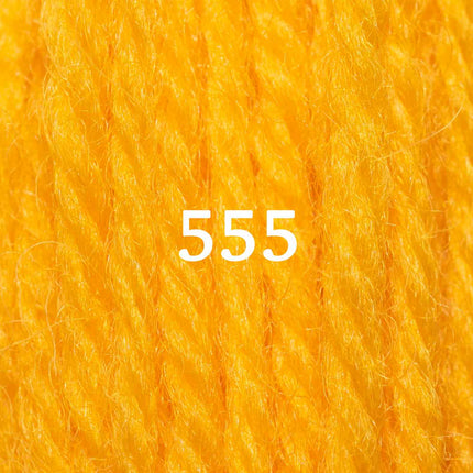 Appletons Wool Yarn - Bright Yellow 551 - 557