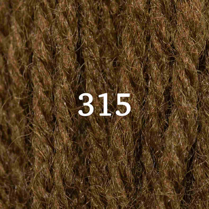 Appletons Wool Yarn - Brown Olive 311 - 316
