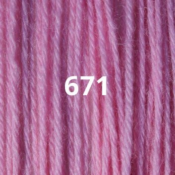 Appletons Wool Yarn - Bubble Gum 671 -676