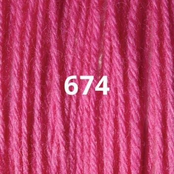 Appletons Wool Yarn - Bubble Gum 671 -676