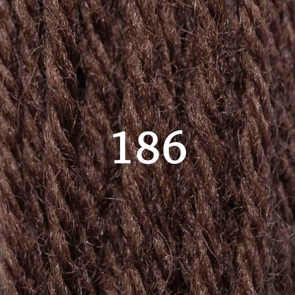 Appletons Wool Yarn - Chocolate 181 - 187