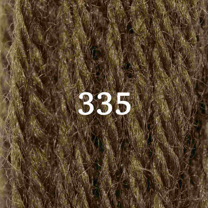 Appletons Wool Yarn - Drab Green 331 - 338