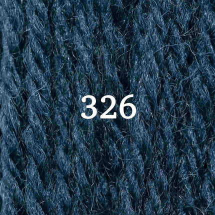 Appletons Wool Yarn - Dull Marine Blue 321-328