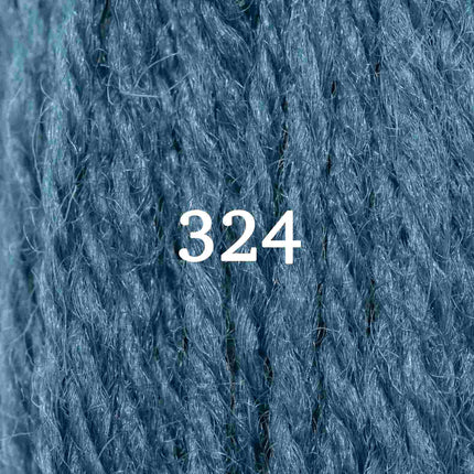Appletons Wool Yarn - Dull Marine Blue 321-328