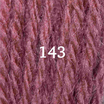 Appletons Wool Yarn - Dull Rose Pink 141 - 149
