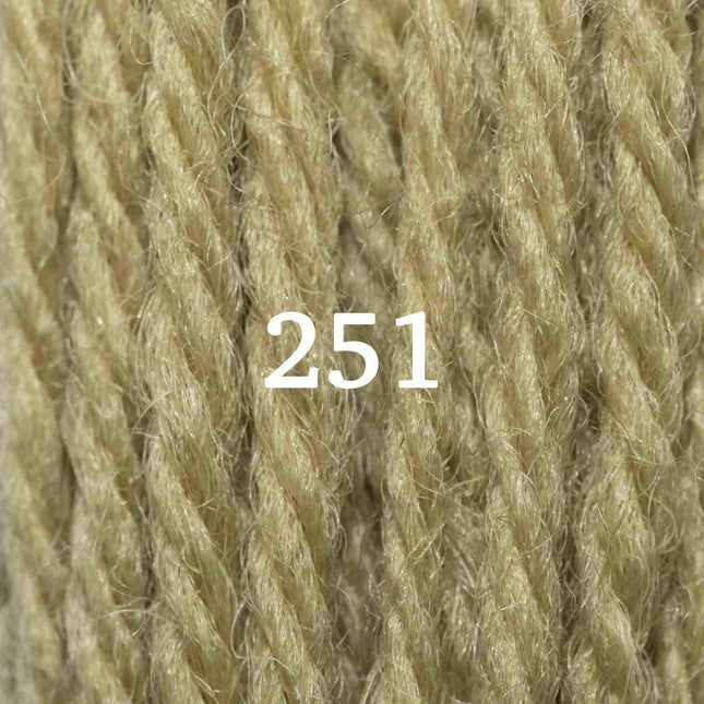 Appletons Wool Yarn - Grass Green 251 - 256