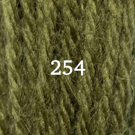 Appletons Wool Yarn - Grass Green 251 - 256