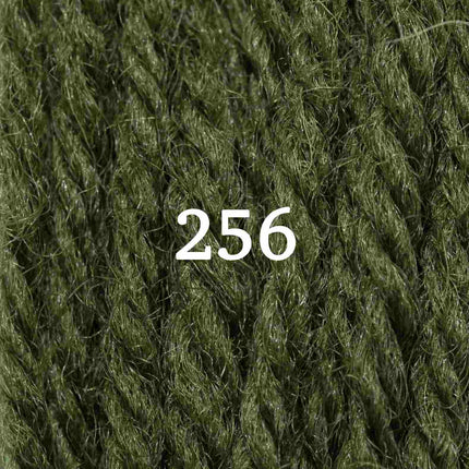 Appletons Wool Yarn - Grass Green 251 - 256