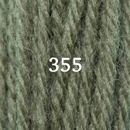 Appletons Wool Yarn - Grey Green 351 - 358